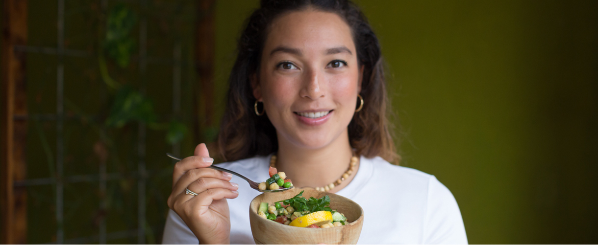 Recept: knapperige kikkererwtensalade