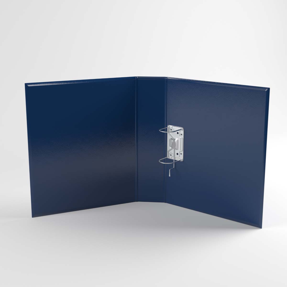 Ordner Zee Blauw licht generfde zachte folie