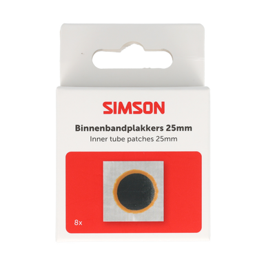 Simson Binnenbandpleisters 25mm 8st