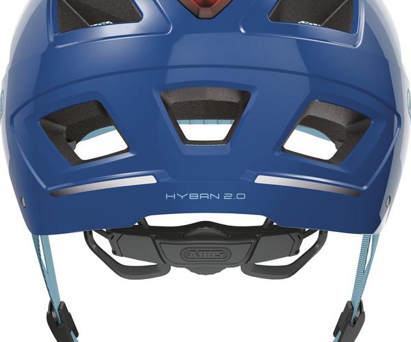 Abus Hyban 2.0 M core blue fiets helm 3