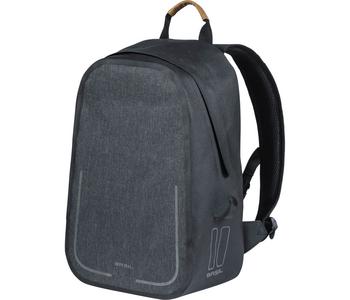 Basil backpack Urban dry charcoal melee 18L