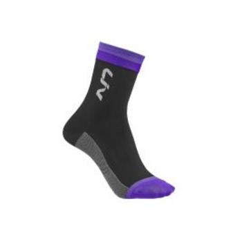 Liv Race Day Sock Black/purple Xs/s