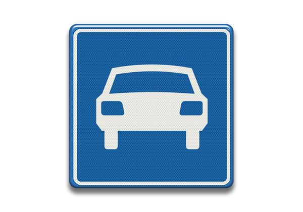 RVV Verkeersbord G3 - Autoweg auto weg  breed