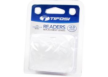 Tifosi reader lens Tyrant 2.0 clear +2.0