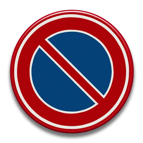 Verkeersbord RVV - E01 Parkeerverbod