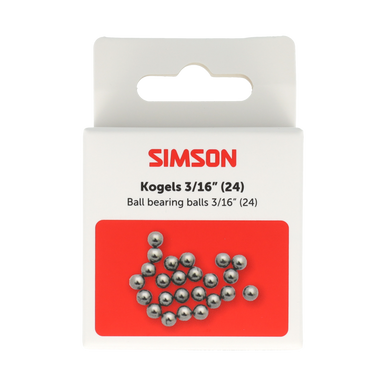Simson Kogels 3/16' 24st