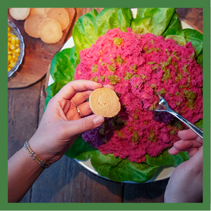 Recept: huzarensalade met rode bieten