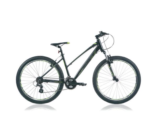 Veloce Outrage 601  27,5inch antraciet-groen 46cm Dames Mountainbike
