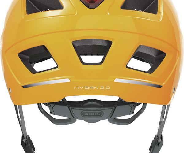 Abus Hyban 2.0 M icon yellow fiets helm 3