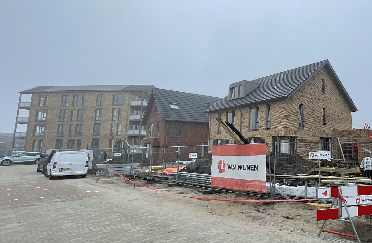 11 koopwoningen en 18 luxe huurappartementen Weideveen Veenendaal (Van Wijnen Groep)