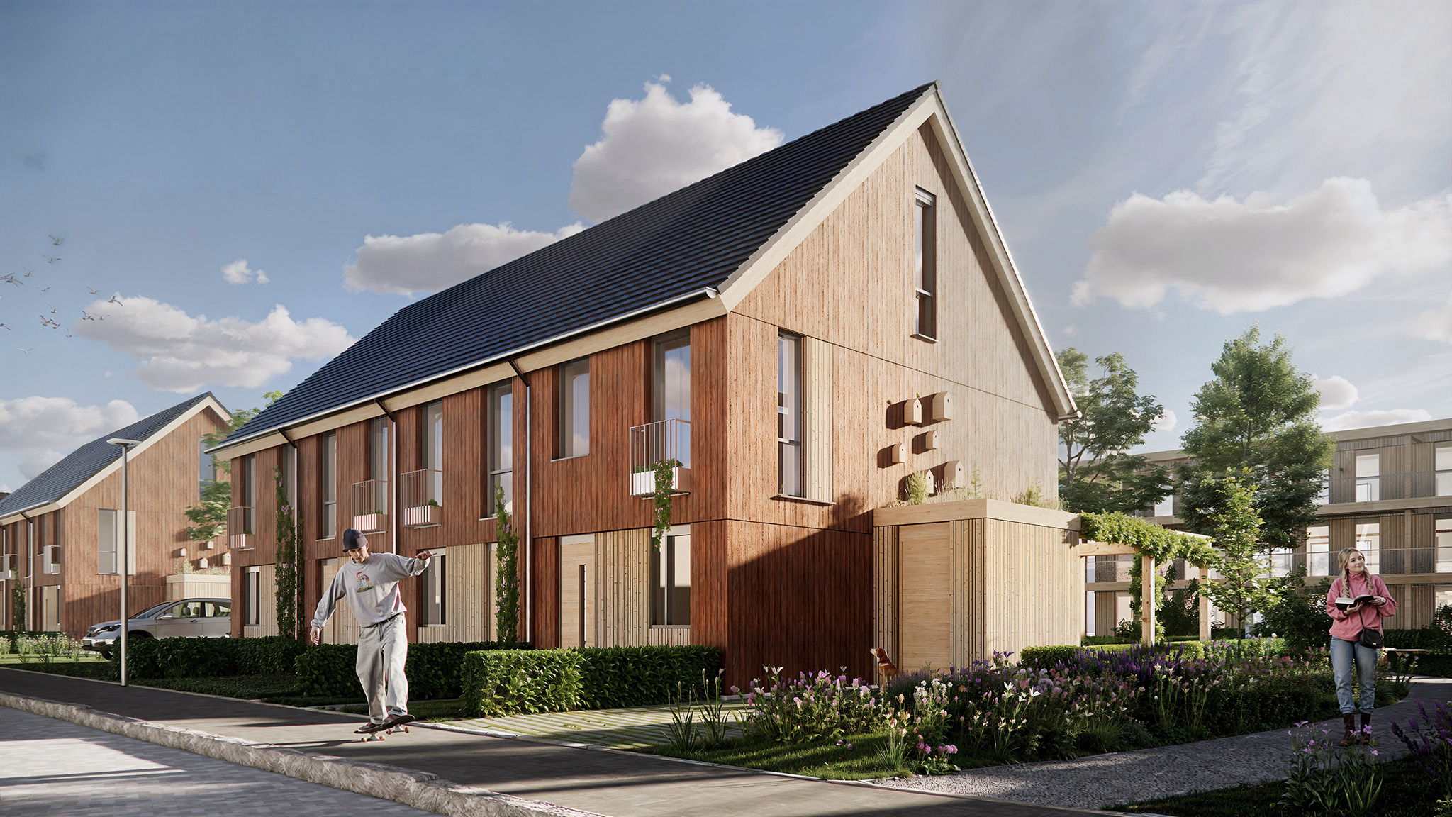 19 grondgebonden woningen en 39 appartementen Doesburg (Optimum Plus)