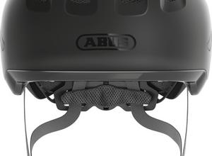 Abus Smiley 3.0 ACE LED M velvet black kinder helm 2