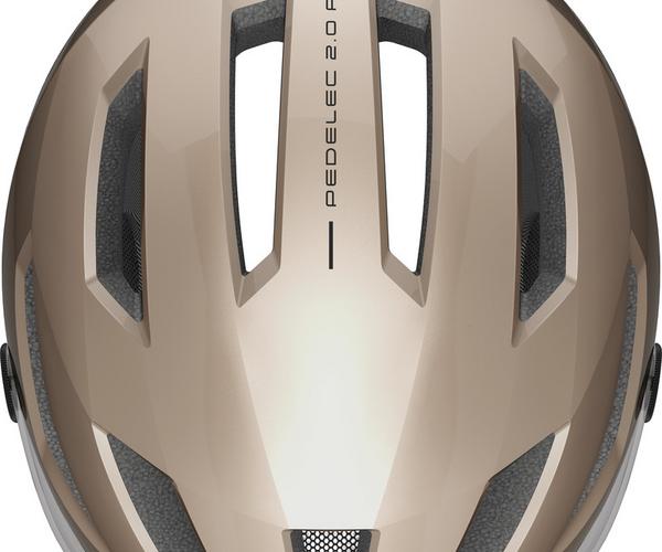 Abus Pedelec 2.0 ACE S champagne gold fiets helm 4
