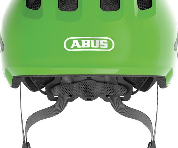 Abus Smiley 3.0 M shiny green kinder helm 2