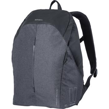 Basil backpack B-safe led graphite black 18L