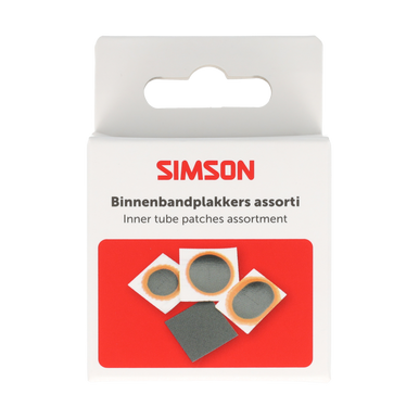 Simson Binnenbandpleisters assortiment 9-delig