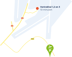 Green Parking Schiphol Route