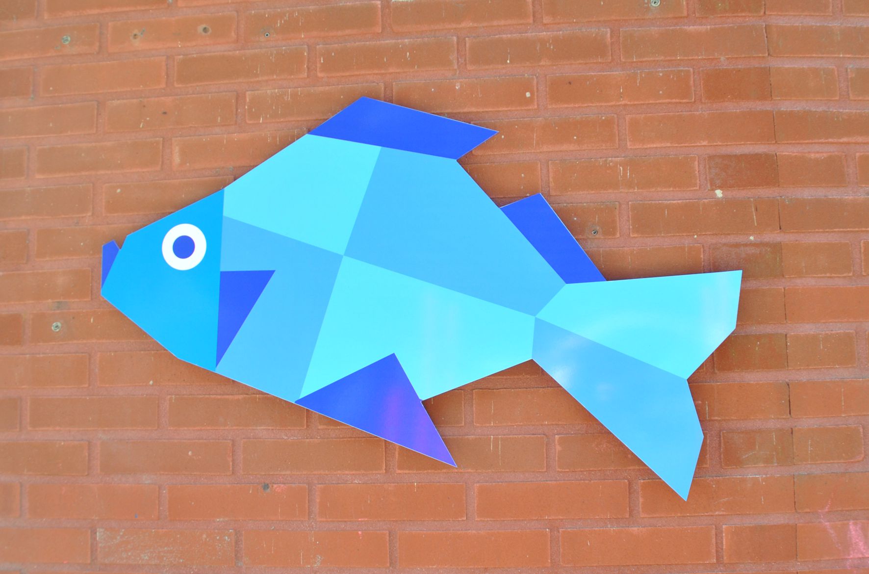 Logoborden Gevelborden vis contourgesneden 