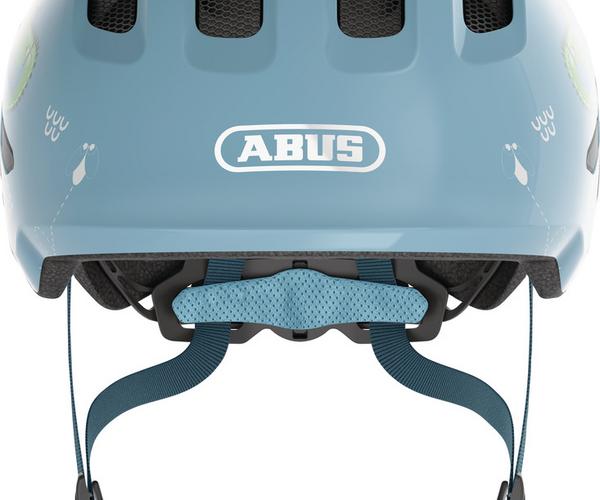 Abus Smiley 3.0 M blue croco shiny kinder helm 2