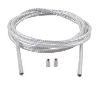 Cortina bt versn kabel white braid