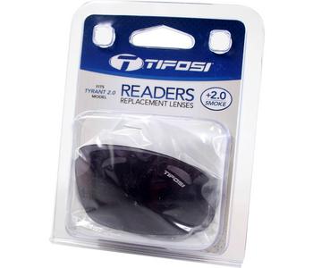 Tifosi reader lens Tyrant 2.0 smoke +2.0