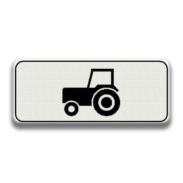 Verkeersbord RVV - OB05 Geldt alleen voor tractoren