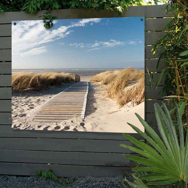 Tuinposter strand