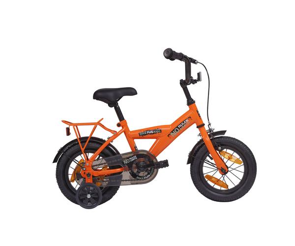 Bike Fun No Rules - No Limit 12inch oranje  jongensfiets