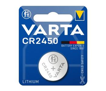 Varta batterij cr2450 lithium knoopcel blister (1)