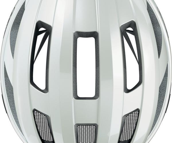 Abus Macator pearl white shiny L race helm 4