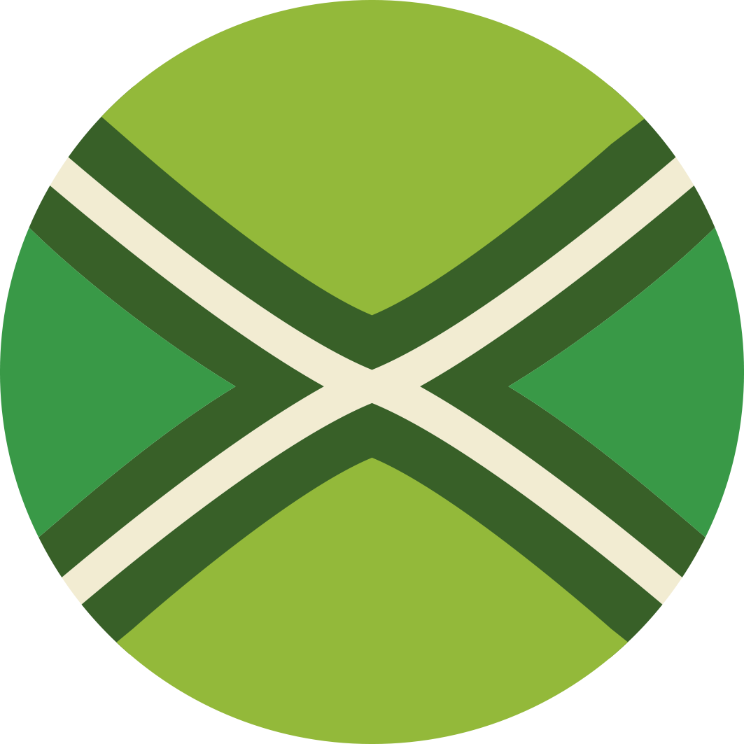 Achterhoek - Vlag sticker rond (per 5 stuks)