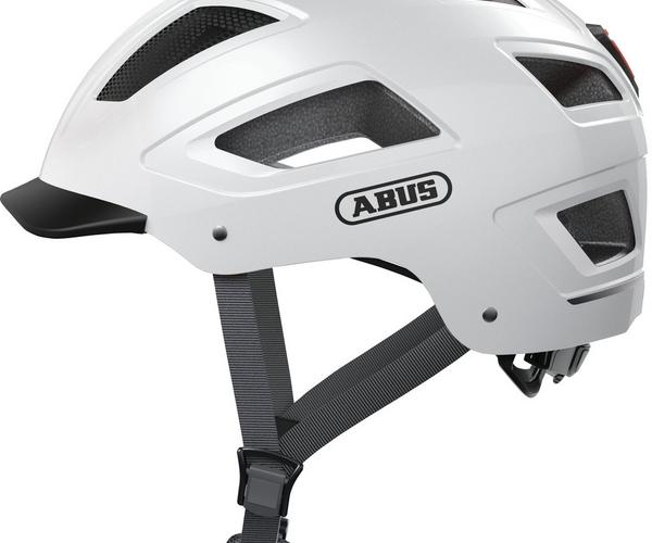 Abus Hyban 2.0 M polar white fiets helm