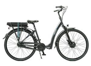 Bikkel iBee LI  steel grey 468Wh 46cm elektrische fiets