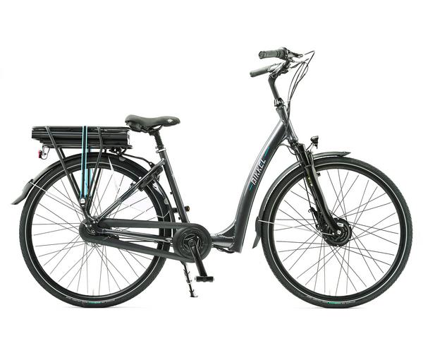 Bikkel iBee LI  steel grey 468Wh 46cm elektrische fiets