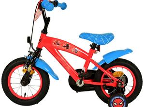 Volare Marvel Spiderman cruiser rood-blauw 12inch Jongensfiets 4