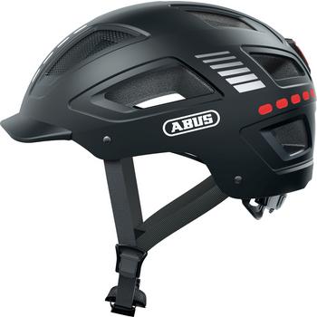 Abus Hyban 2.0 LED M signal black fiets helm