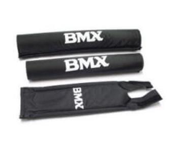 cross BMX padset zwart