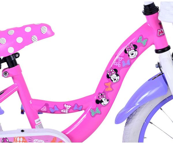 Volare Disney Minnie Cutest Ever 16inch roze-lila meisjesfiets 8