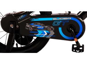 Volare Super GT 16inch zwart-blauw Jongensfiets 7