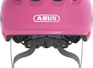 Abus Smiley 3.0 M shiny pink kinder helm 2