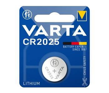 Varta batterij cr2025 lithium knoopcel blister (1)