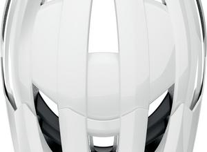 Abus Cliffhanger M shiny white MTB helm 4