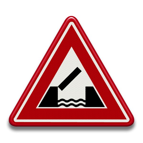 Verkeersbord RVV J15 - Beweegbare brug