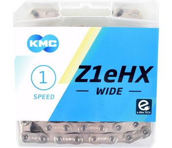 KMC ketting Z1eHX 1/8 wide silver 112s