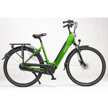 Bikkel iBee Tuba levendig groen 55cm elektrische damesfiets