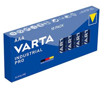 Varta batterij industrial aaa lr03 tray (10)