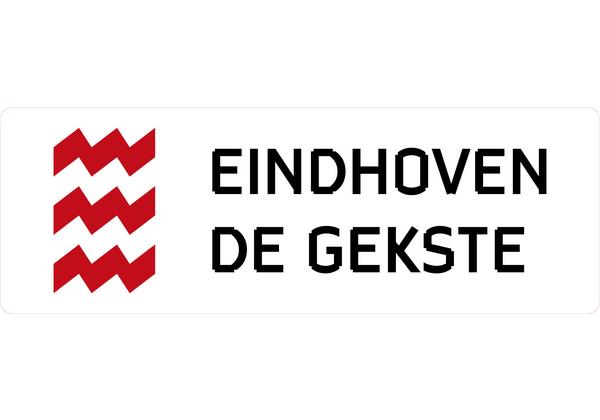 Sticker 'Eindhoven de gekste' 145x50 mm