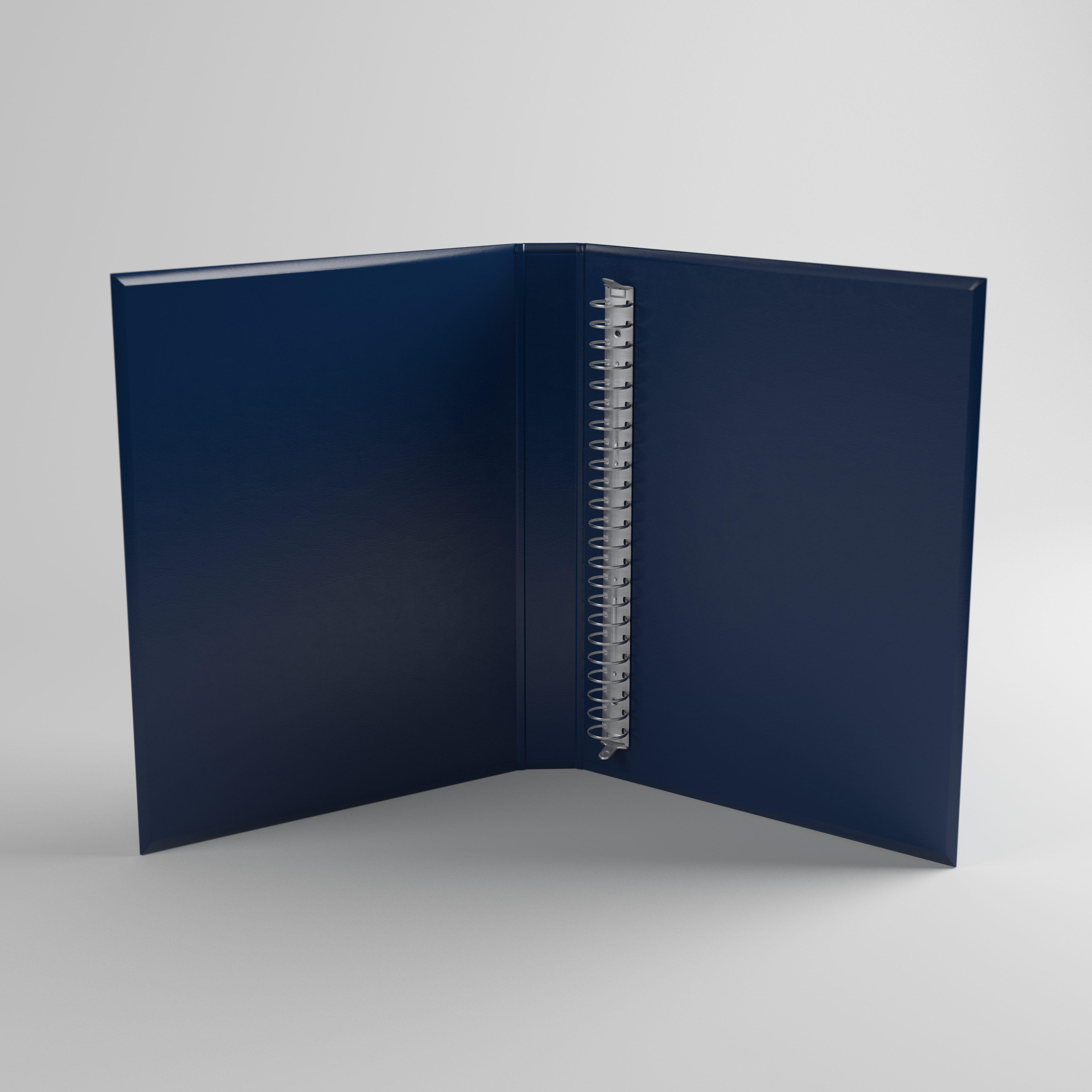 Multomap Zee Blauw licht generfde zachte folie