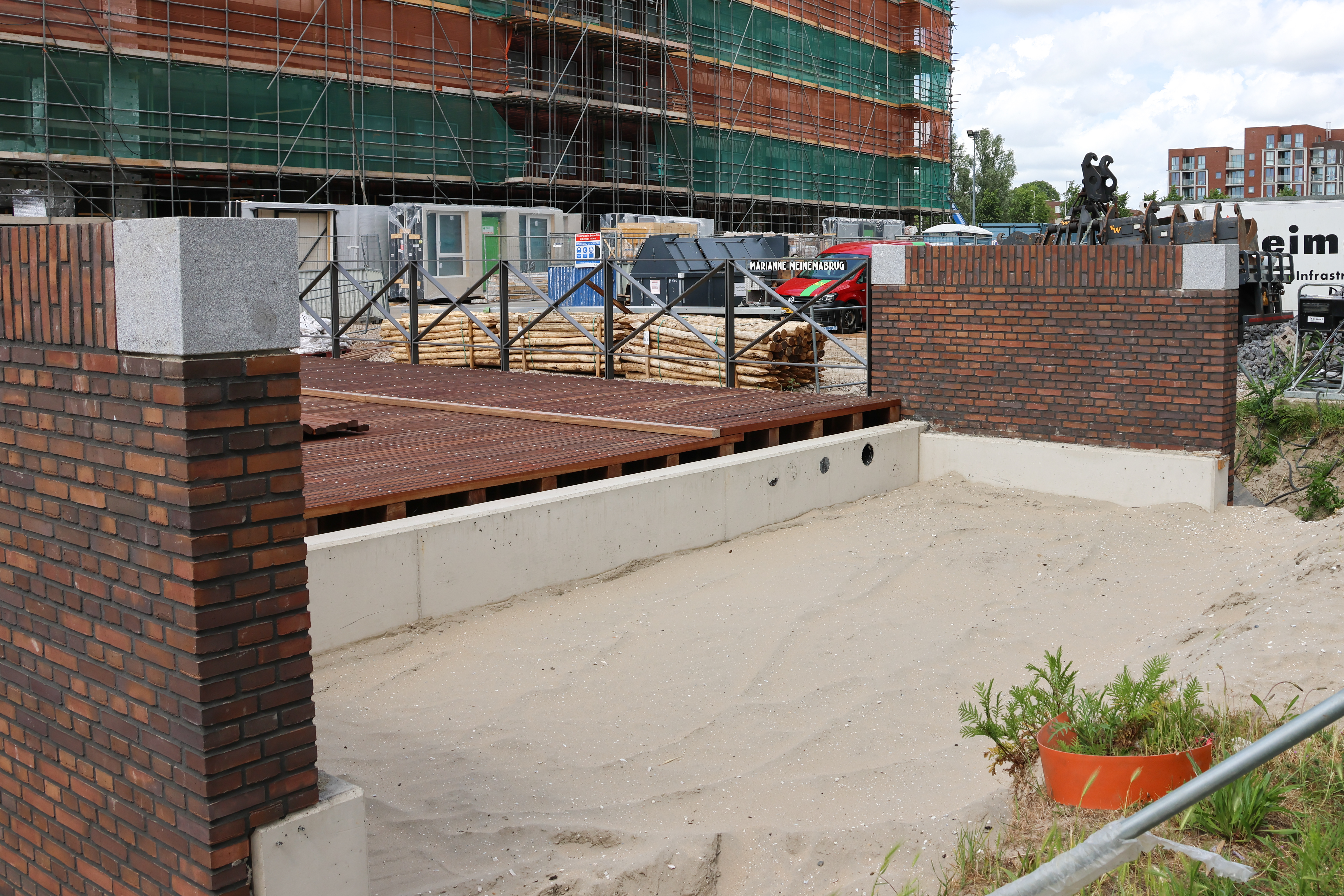 Marianne Meinema- en Dogtroepbrug Elzenhagen Amsterdam (Reimert Bouw en Infrastructuur)
