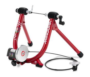 Minoura fietstrainer LiveRide LR341 +remote 24 >700x45C rood